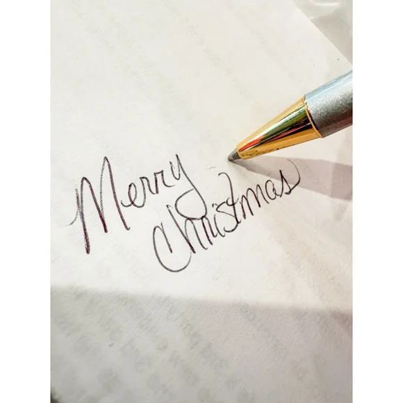 Cartier Santos BALLPOINT PEN F227815 Steel color lacquer gold plated Japan - Picture 12 of 16